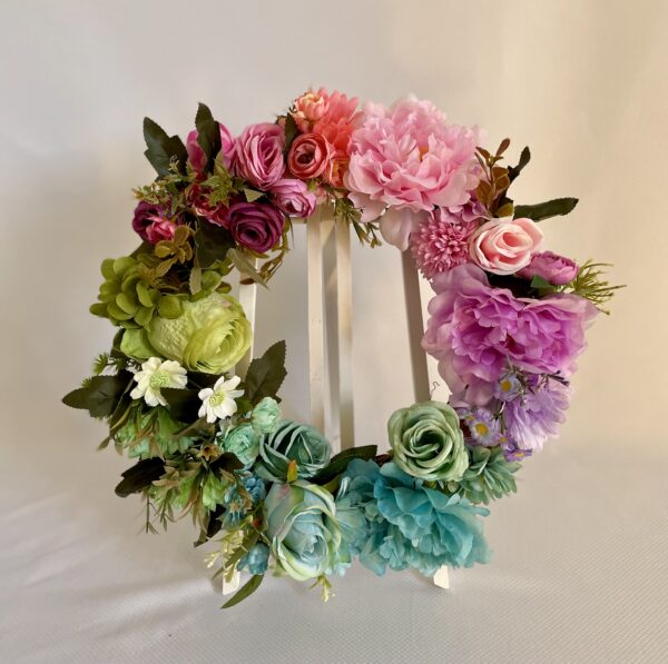 Rainbow Wreath