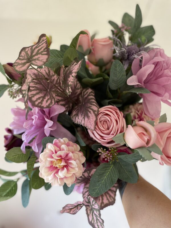 Dahlia and Rose Bouquet - Image 2