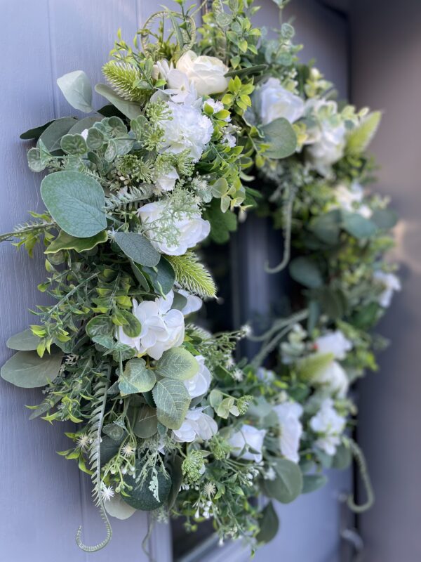 Garden Rose Wreath - Image 4