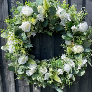 Garden Rose Wreath